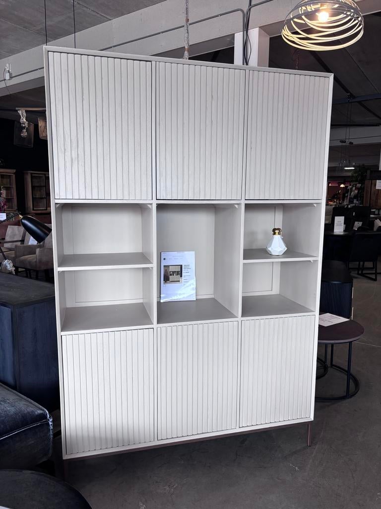 Wandkast Madison Sand - ouden poten, Ophalen, Nieuw, Minder dan 150 cm, Minder dan 100 cm