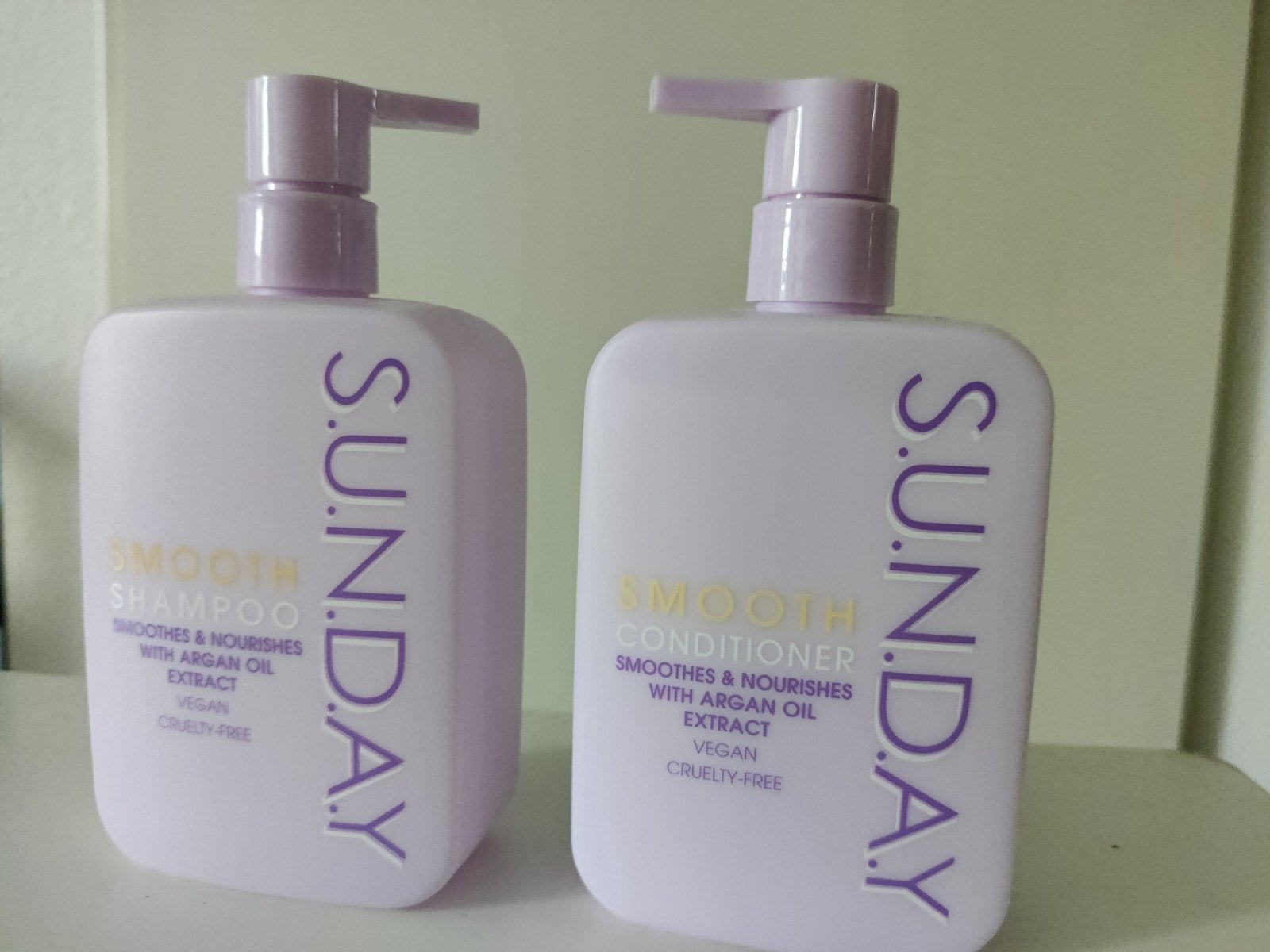 Sunday Smooth Shampoo & Conditioner met Argan Olie - Nieuw, Ophalen of Verzenden, Nieuw, Shampoo of Conditioner