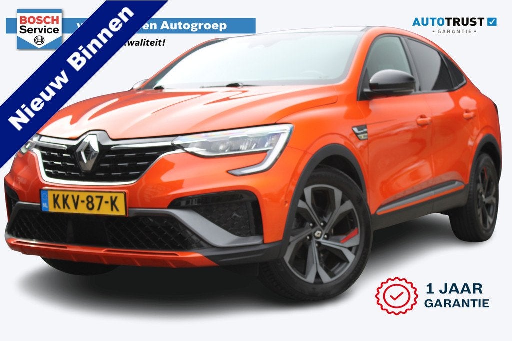 Renault Arkana 1.3 mild hybrid 160 R.S. line | Incl. 12 maan, Auto's, Renault, Bedrijf, Te koop, Arkana, ABS, Achteruitrijcamera