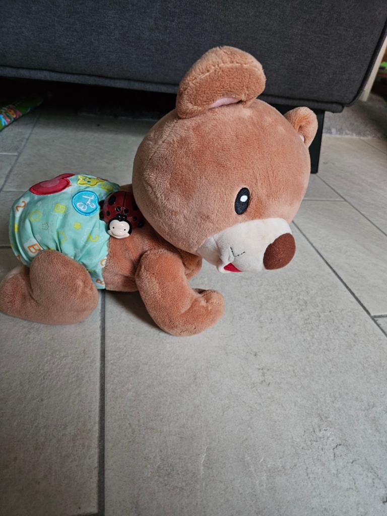 VTech kruipbeer - Leer en kruip beer, Ophalen of Verzenden