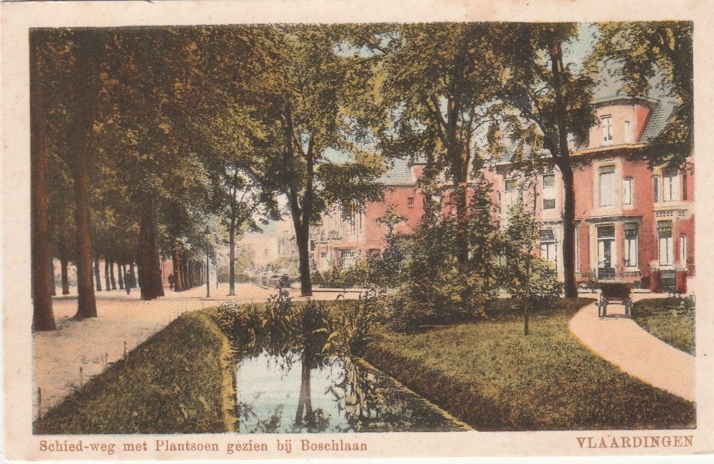 vlaardingen- schiedweg, Verzamelen, Ophalen of Verzenden, Voor 1920, Zuid-Holland