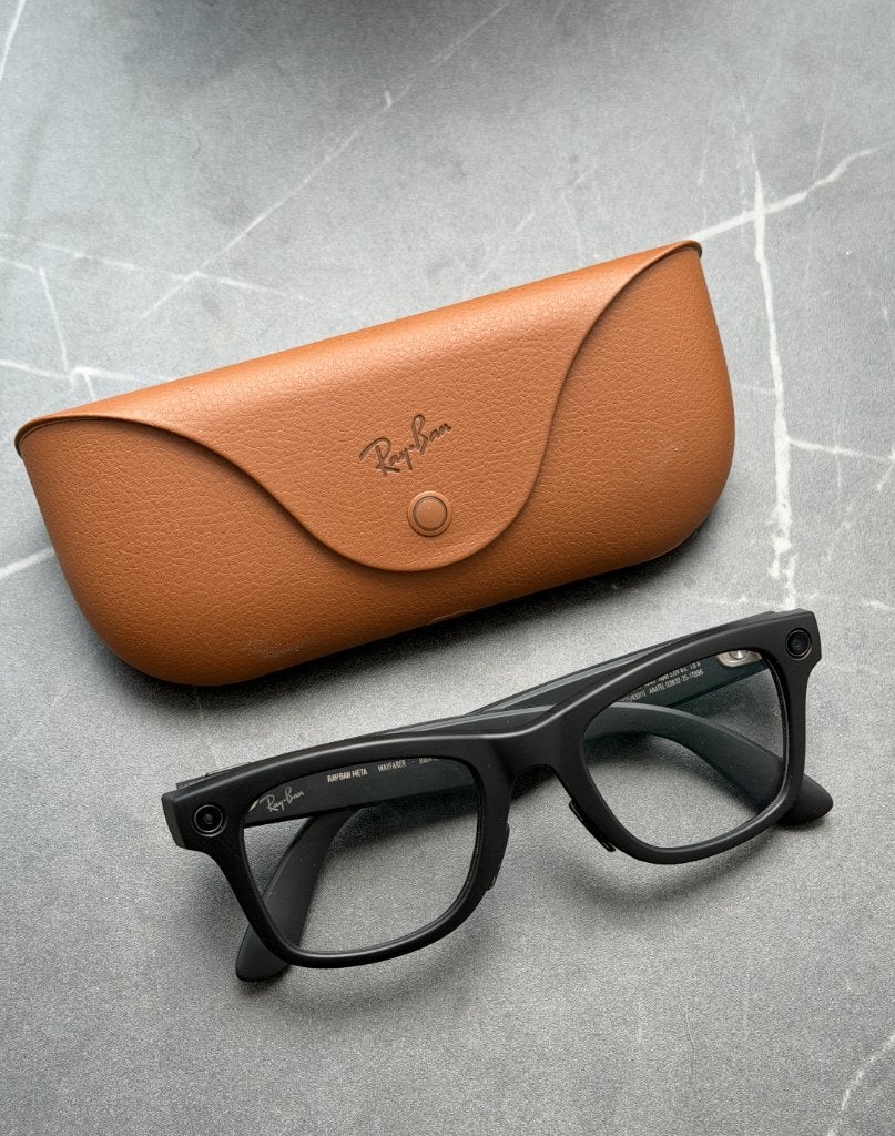 Meta Ray-Ban Smart Glasses (Gen 2) – ZGAN aankoop 27-06-2026, Ophalen, Zwart, Zo goed als nieuw, Ray-Ban