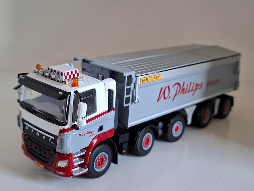 Ginaf Philips., Hobby en Vrije tijd, Modelauto's | 1:50, Ophalen of Verzenden, Nieuw, Bus of Vrachtwagen, Wsi