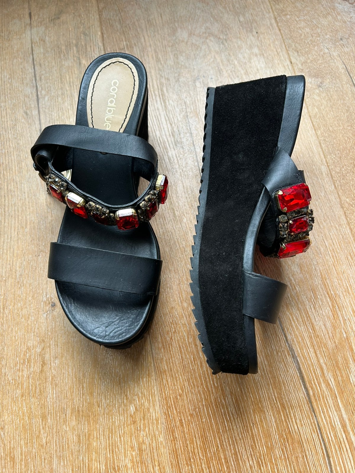 Italian Sandals size 41, Overige kleuren, Zo goed als nieuw, Sandalen of Muiltjes, Ophalen of Verzenden