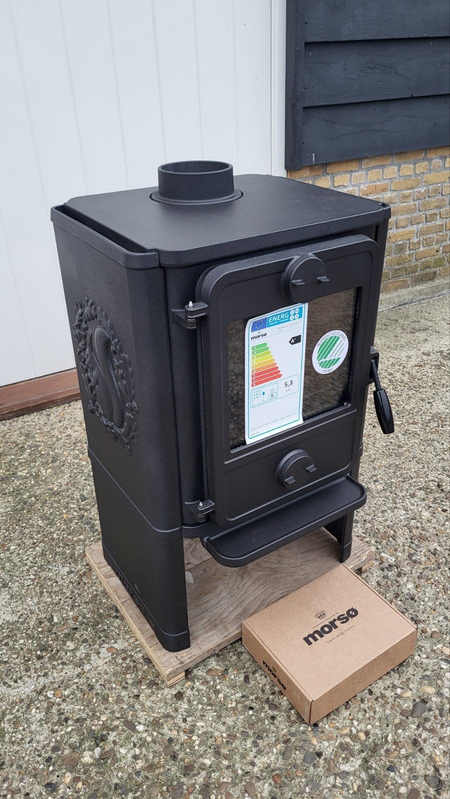 Morso 1442 Houtkachel A-Label NIEUW!, Ophalen, Nieuw, Hout, Houtkachel