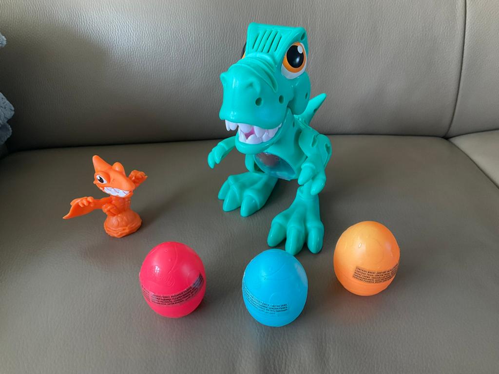 Play-Dino's speelset met ballen, Verzenden, Zo goed als nieuw, Knutselen