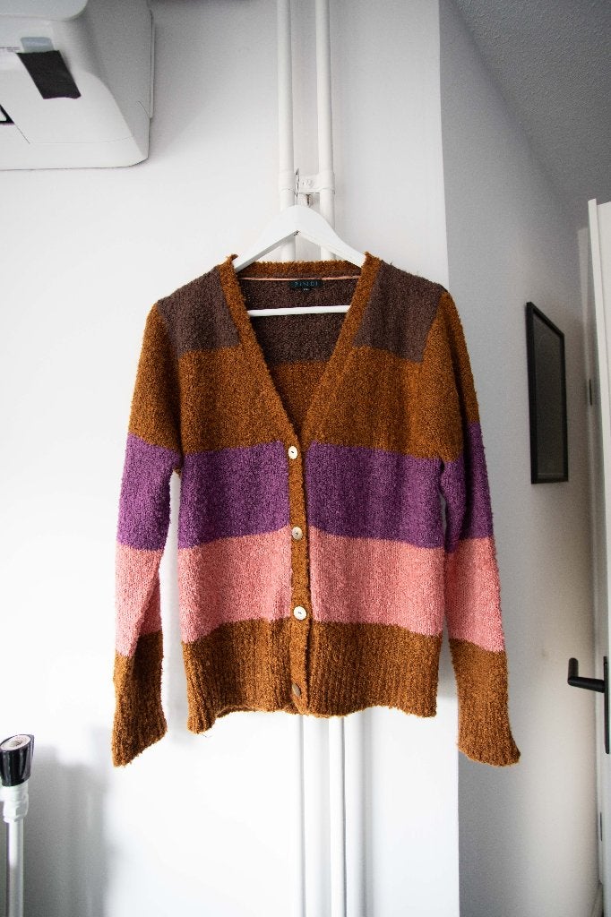 Vest met gekleurde strepen Bindi maat L, Kleding | Dames, Maat 42/44 (L), Ophalen of Verzenden, Gedragen, Bindi