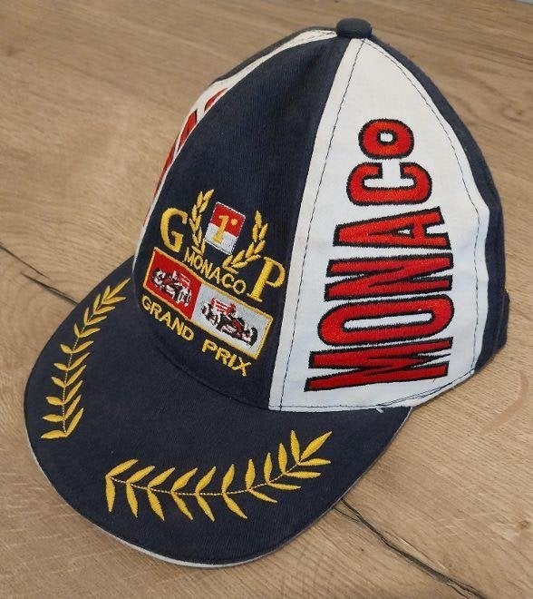 Vintage Monaco Grand Prix F1 Cap – ZGAN – Navy/Wit/Rood, Verzamelen, Ophalen of Verzenden, Zo goed als nieuw, Formule 1
