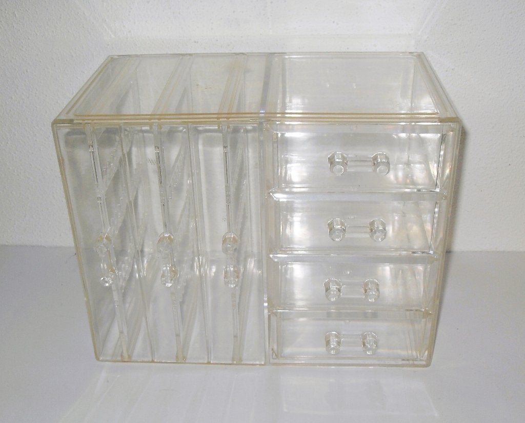 Sieradendoos transparant / organiser jewelery / sieraden, Ophalen of Verzenden, Zo goed als nieuw