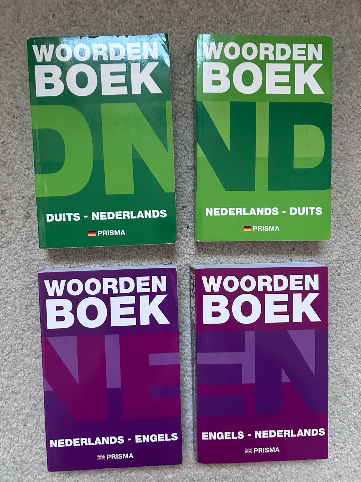 Prisma Woordenboeken: Duits-Nederlands & Engels-Nederlands, Boeken, Woordenboeken, Ophalen of Verzenden, Zo goed als nieuw, Prisma of Spectrum
