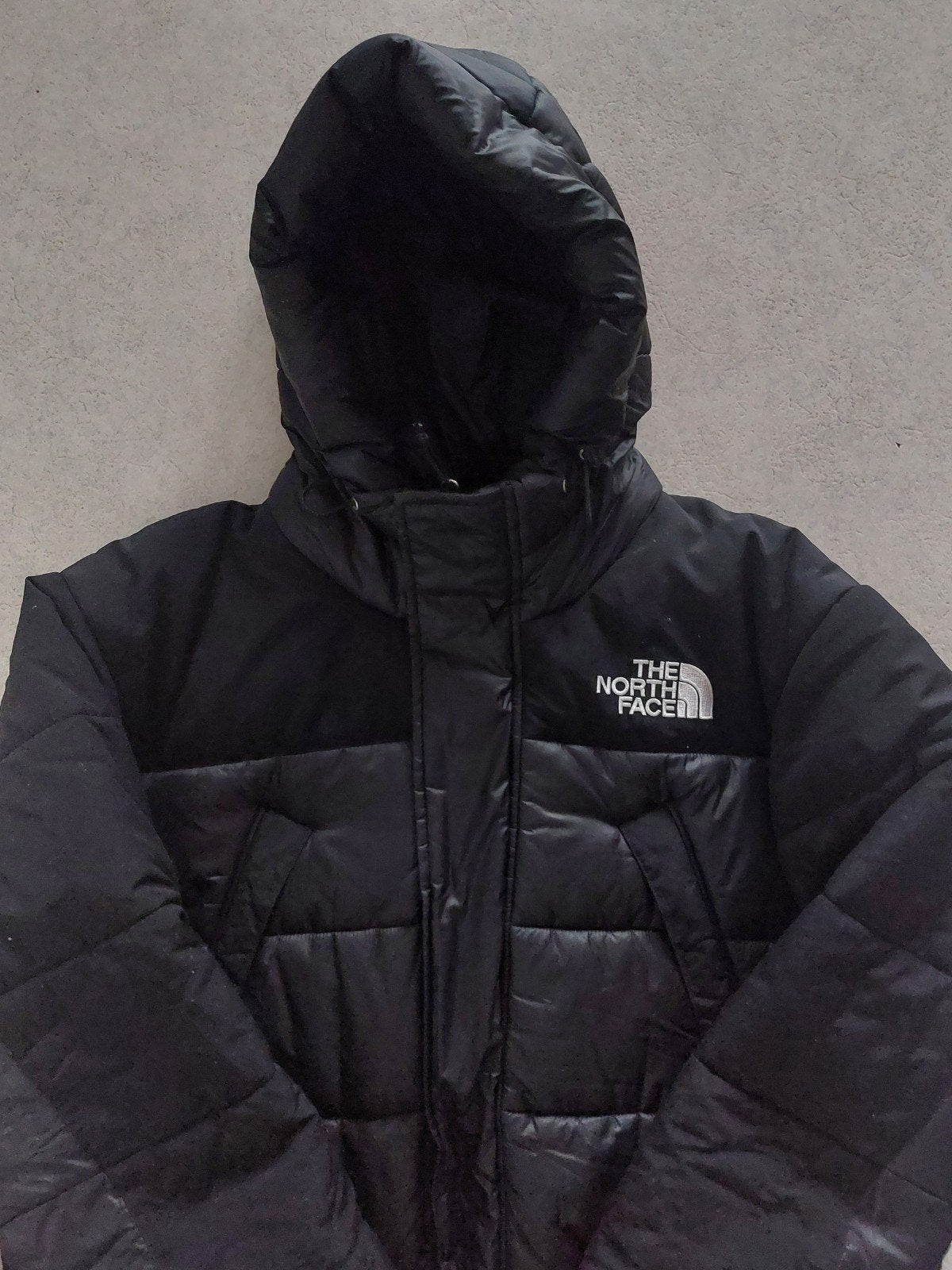 The North Face Parka Maat L, Kleding | Heren, Maat 52/54 (L), Verzenden, Zwart, Gedragen