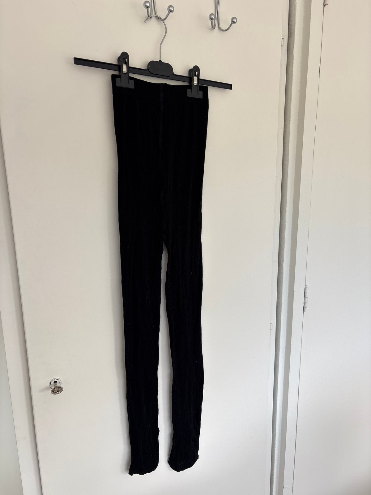 Zwarte panty dik maat L, Kleding | Dames, Legging, Zwart, Overige maten, Ophalen of Verzenden