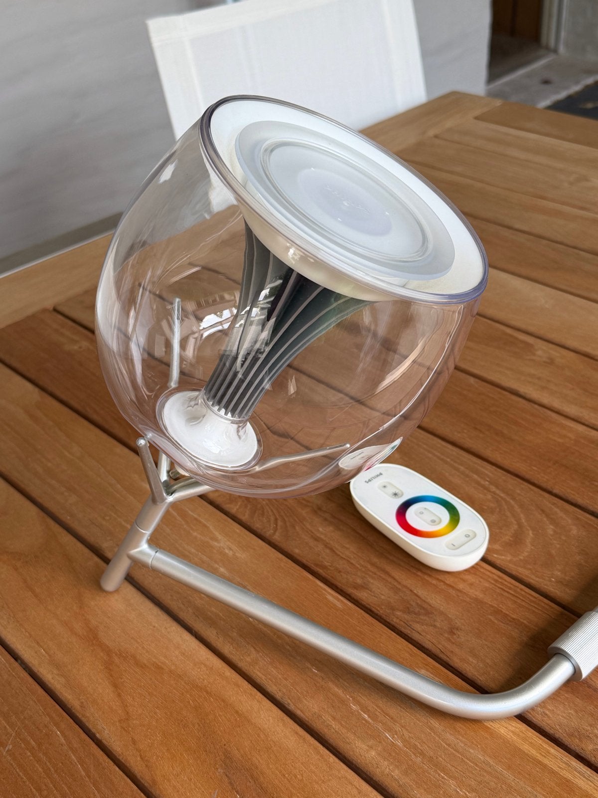 Philips Living Colors lamp met plafondhouder, Ophalen, Gebruikt