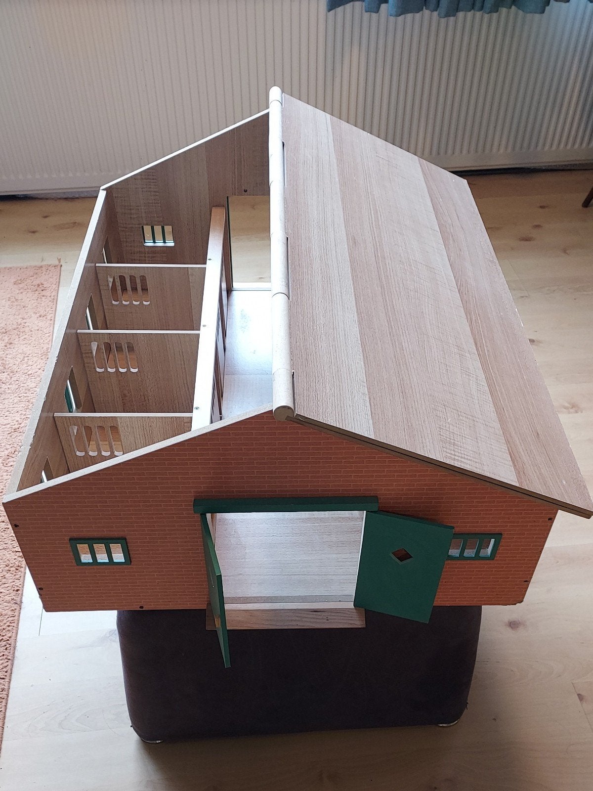 Kids Globe paardenstal met 7 boxen, Ophalen of Verzenden, Gebruikt, Jongen of Meisje