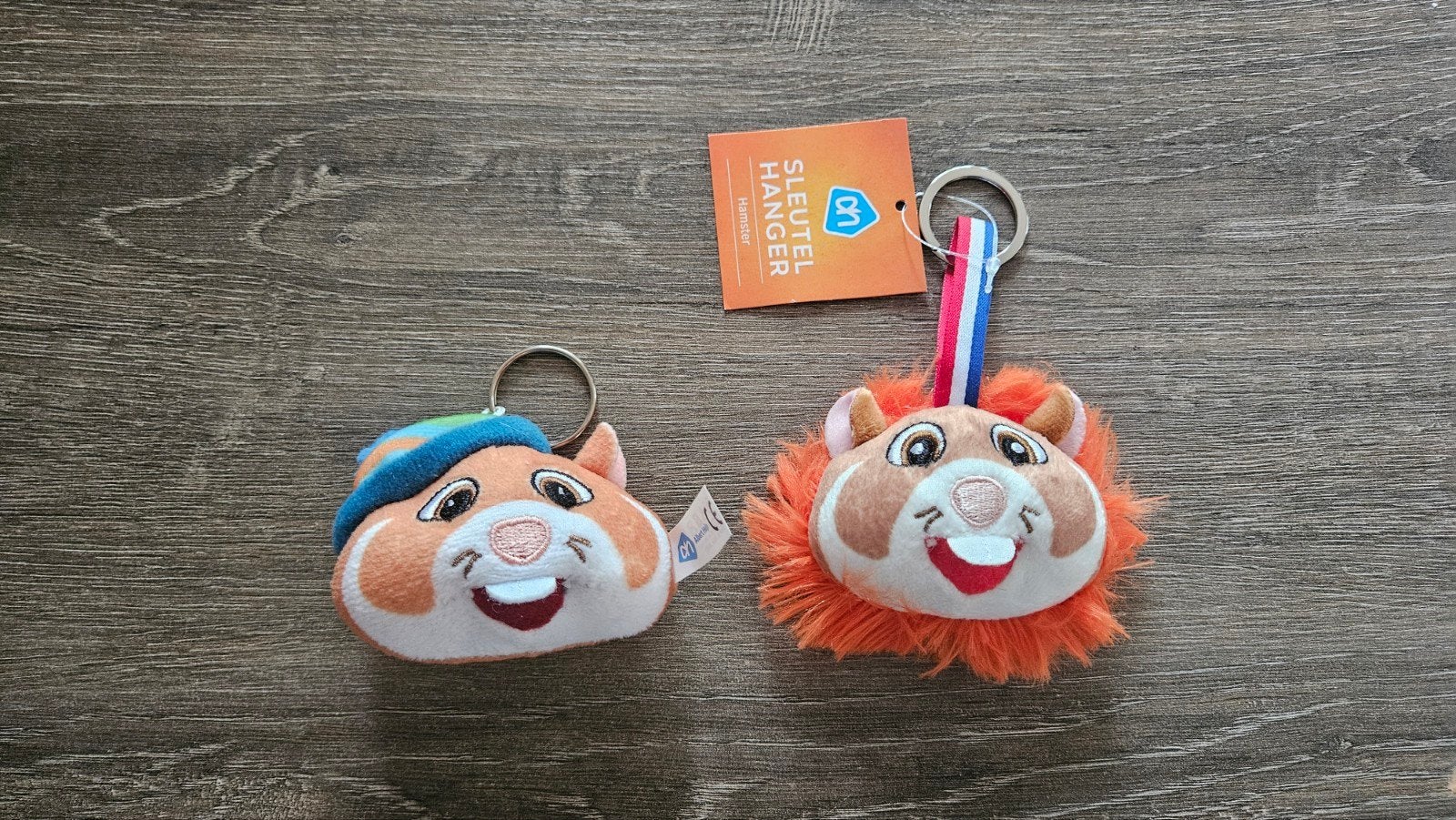 Albert Heijn Hamster Sleutelhangers (2 stuks), Verzamelen, Ophalen of Verzenden, Nieuw, Knuffel of Figuurtje