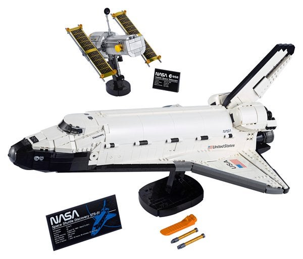 Lego Icons NASA Space Shuttle Discovery 10283 100% compleet, Kinderen en Baby's, Lego, Ophalen of Verzenden, Icons, Complete set