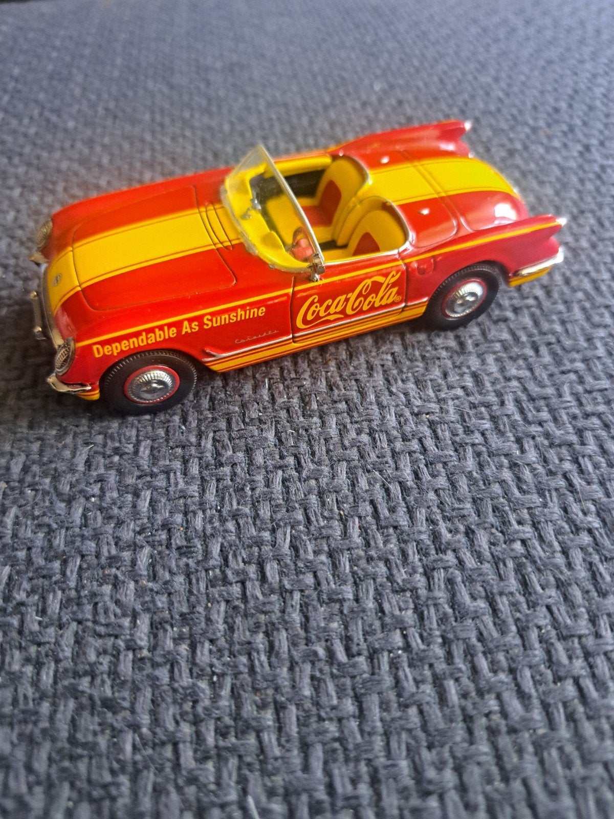 Dinky toys matchbox china chevrolette corvette, Gebruikt, Dinky toys matchbox, Auto, Dinky Toys