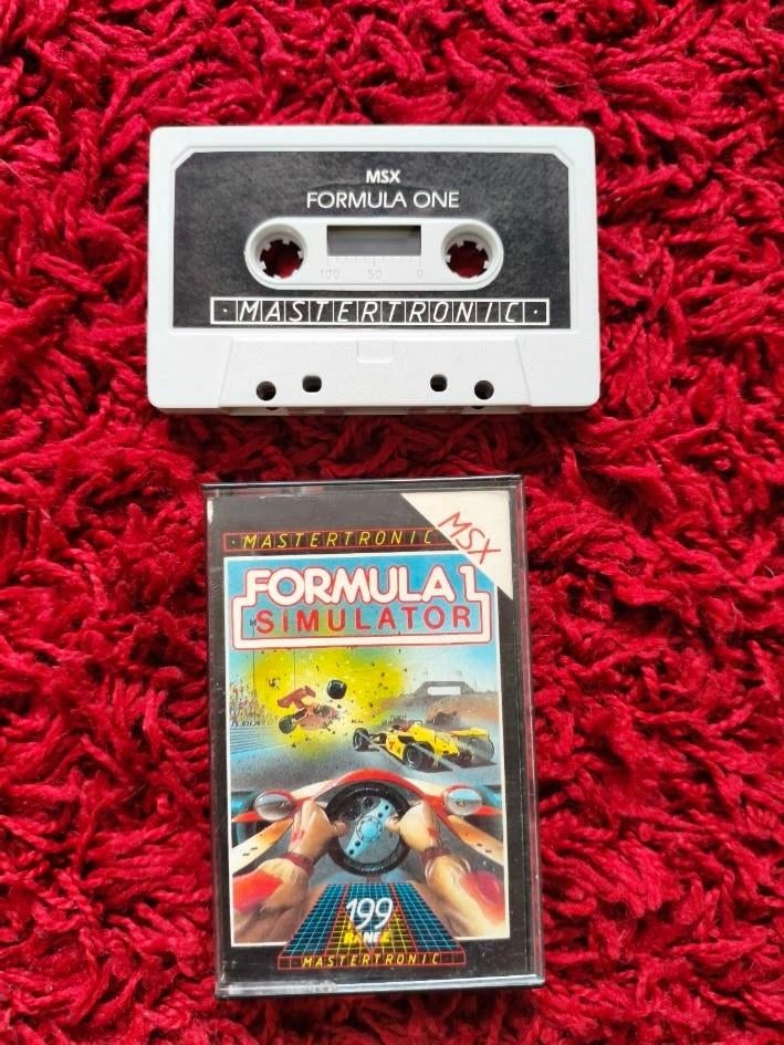 Formula 1 simulator ( MSX-Computer ), Gebruikt, 1 speler, Ophalen of Verzenden, Vanaf 3 jaar