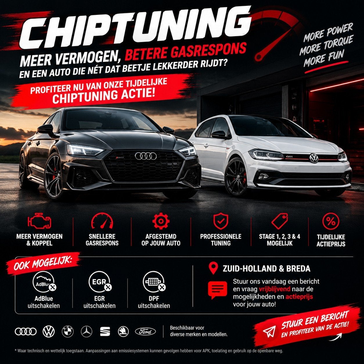 Chiptuning Audi Mercedes Skoda Bmw, Ophalen of Verzenden