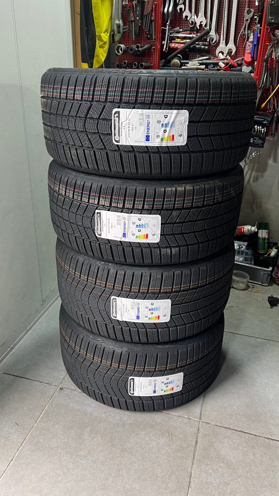 BMW x5 x6 Continental Wintercontact 8s 315 30 22 / 275 35 22, Ophalen of Verzenden, Nieuw, BMW