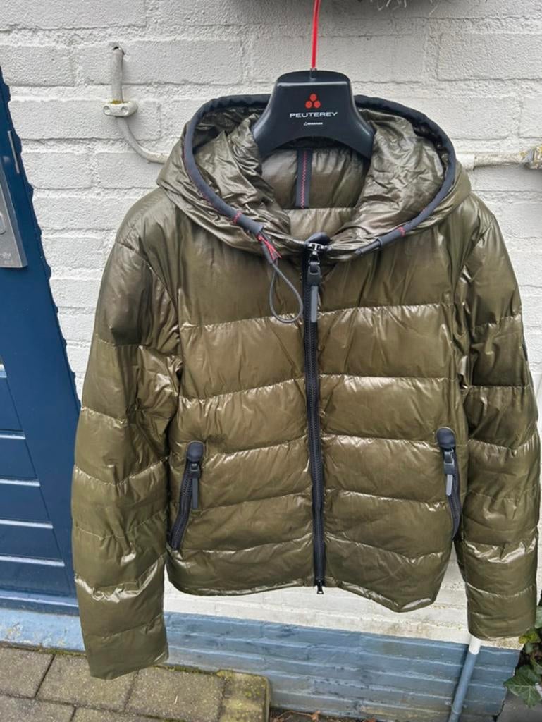 Peuterey maat s jas, Kleding | Heren, Jassen | Winter, Ophalen of Verzenden, Zo goed als nieuw, Maat 46 (S) of kleiner, Groen