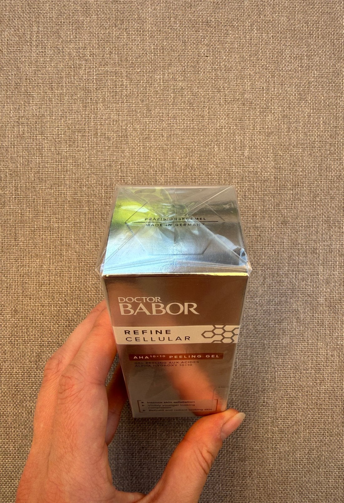 Dr. Babor 10+10 Peeling Gel (Refine Cellular), Ophalen of Verzenden, Nieuw, Gehele gezicht, Overige typen
