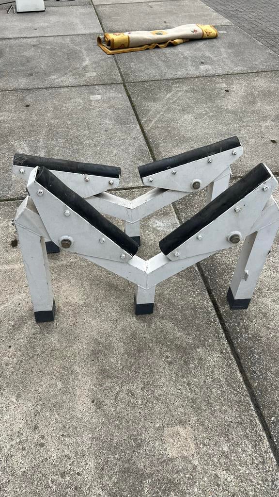 Aluminium bootsteunen - Set van 2, Watersport en Boten, Accessoires en Onderhoud, Gebruikt, Overige typen, Ophalen of Verzenden