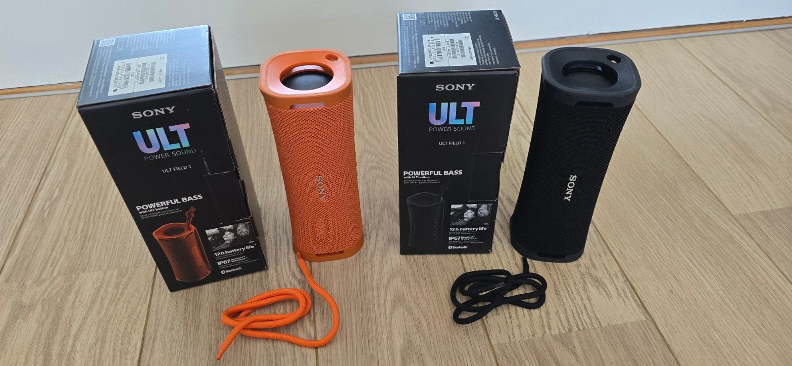Set Sony ULT1 Bluetooth speakers (voor TWS), Audio, Tv en Foto, Luidsprekers, Verzenden, Zo goed als nieuw, Draagbare speaker