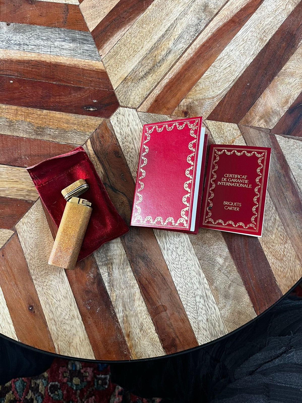 Le Must de Cartier aansteker roségoud, Ophalen of Verzenden, Gebruikt, Aansteker