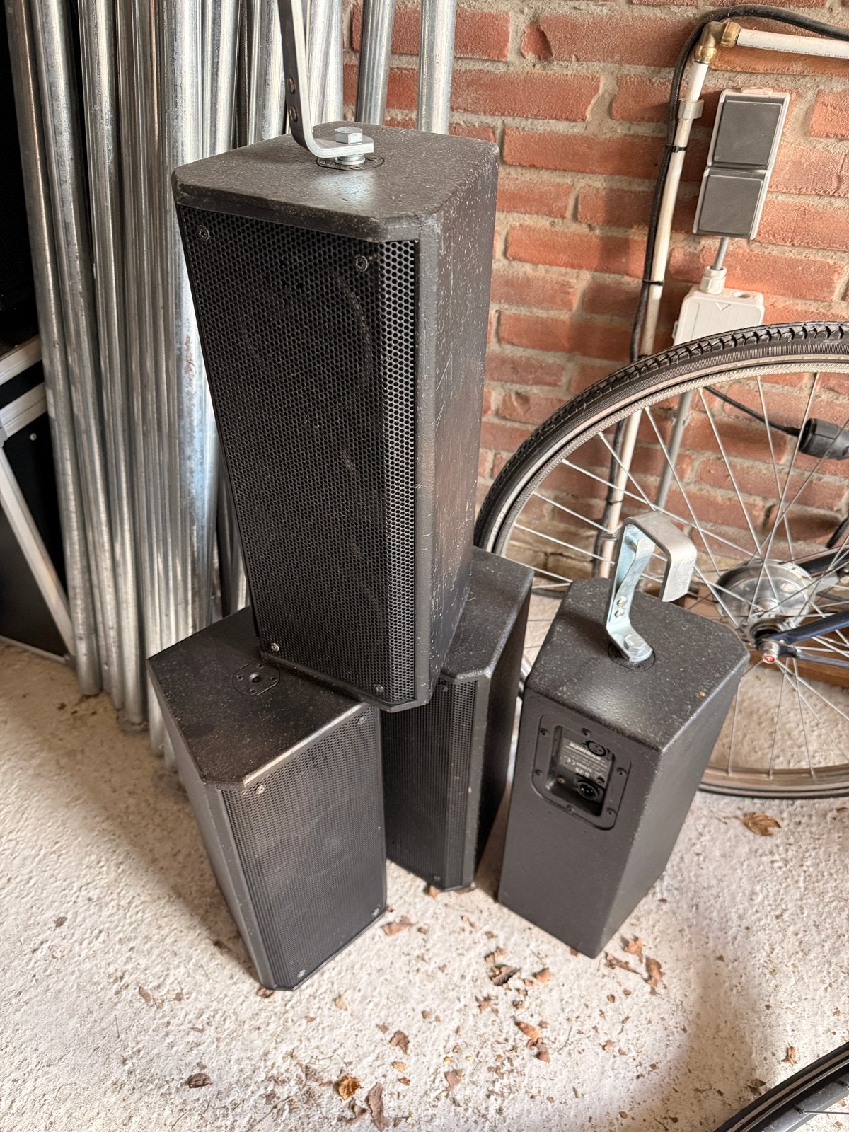 4 Syrings S-25 speakers - 3 goed, 1 voor revisie, Ophalen of Verzenden, Gebruikt, Overige merken