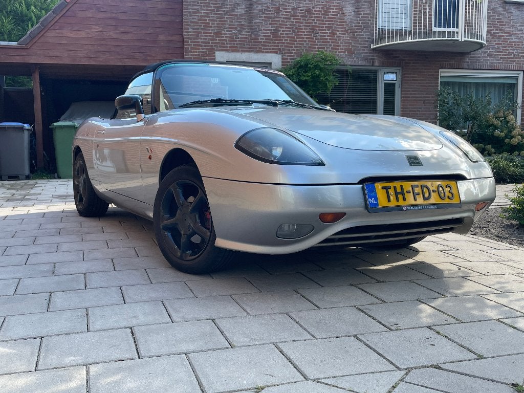 Fiat Barchetta 1.8 16V 1998 Grijs, 450 kg, 40 €/maand, Zwart, 4 cilinders