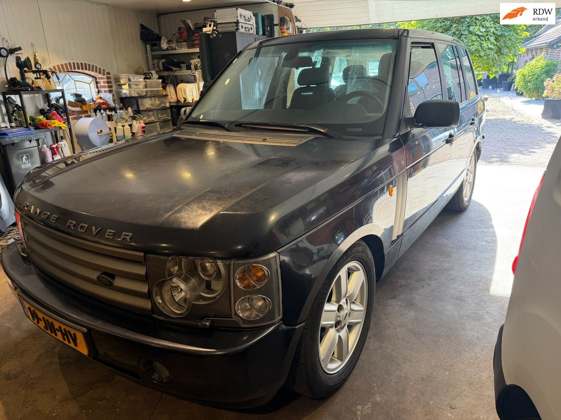 Land Rover Range Rover 4.4 V8 Vogue (luchtvering werkt niet), Automaat, 8 cilinders, Blauw, Bedrijf