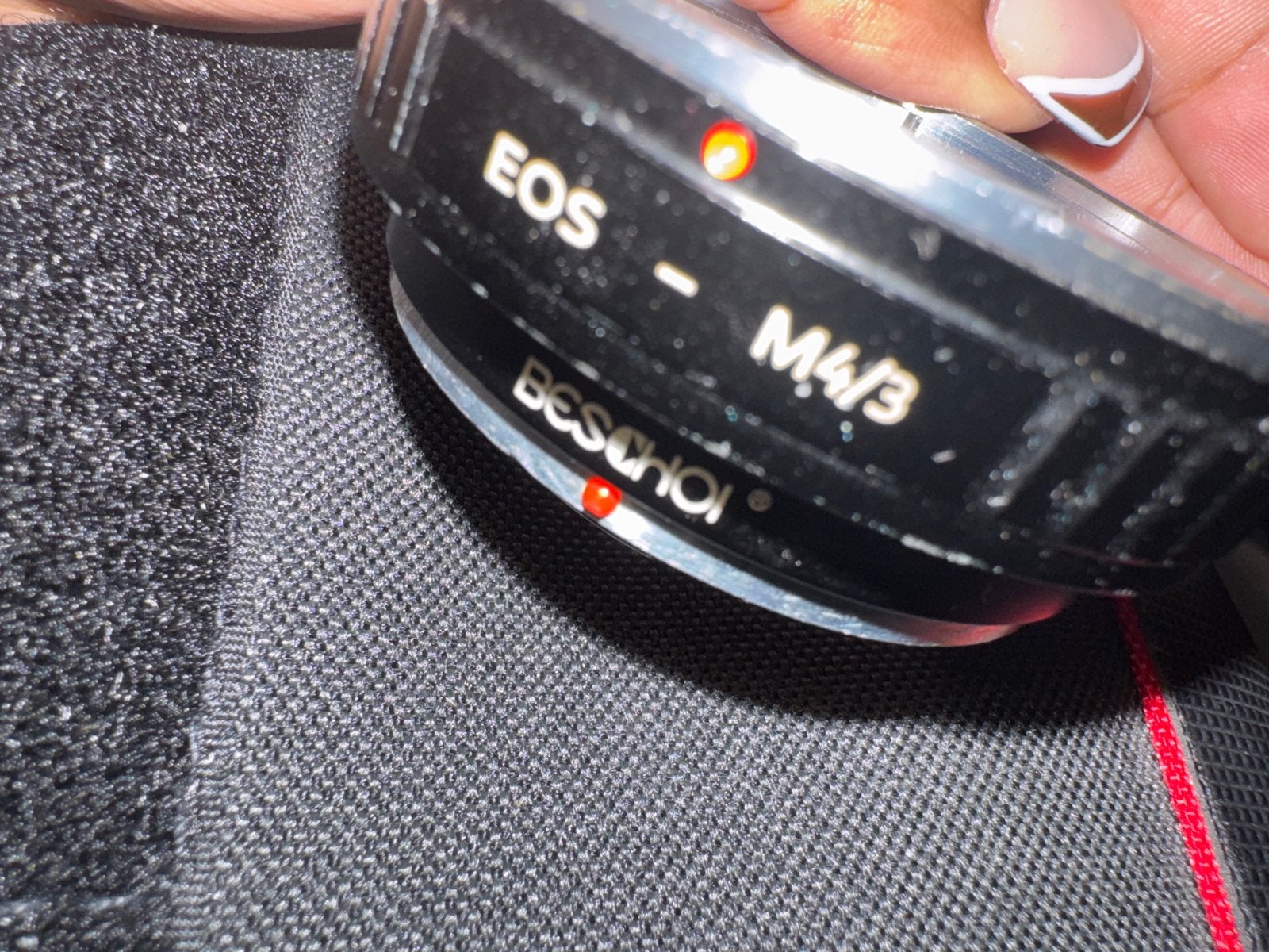BESCHOI EOS naar M4/3 Lens Adapter, Overige merken, Gebruikt, Ophalen of Verzenden, Toebehoren