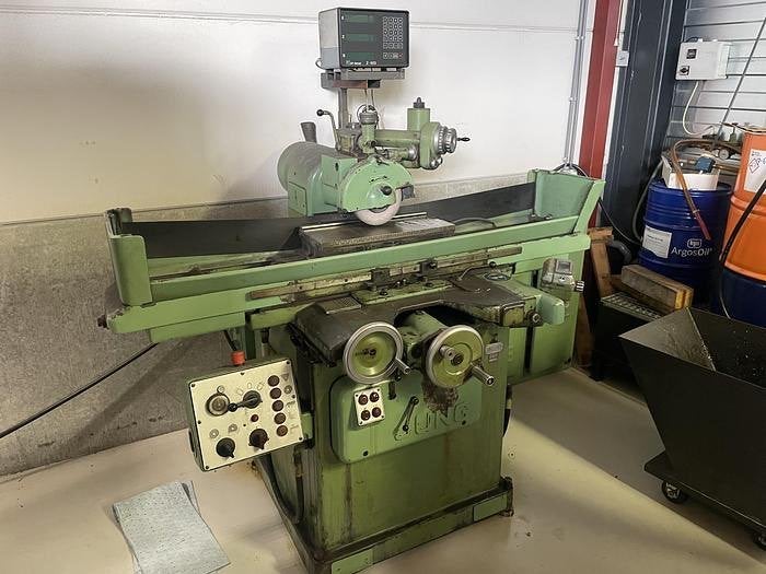 Vlakslijpmachine Jung HF-50RD met digitaal, Doe-het-zelf en Verbouw, Ophalen of Verzenden, Gebruikt, 1000 watt of meer, Overige typen