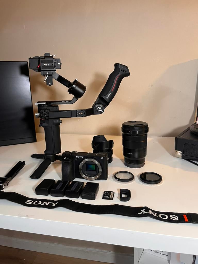Sony A6500 incl accessoires. T.W.V. €2300, Overige soorten, Zo goed als nieuw, Sony, Camera