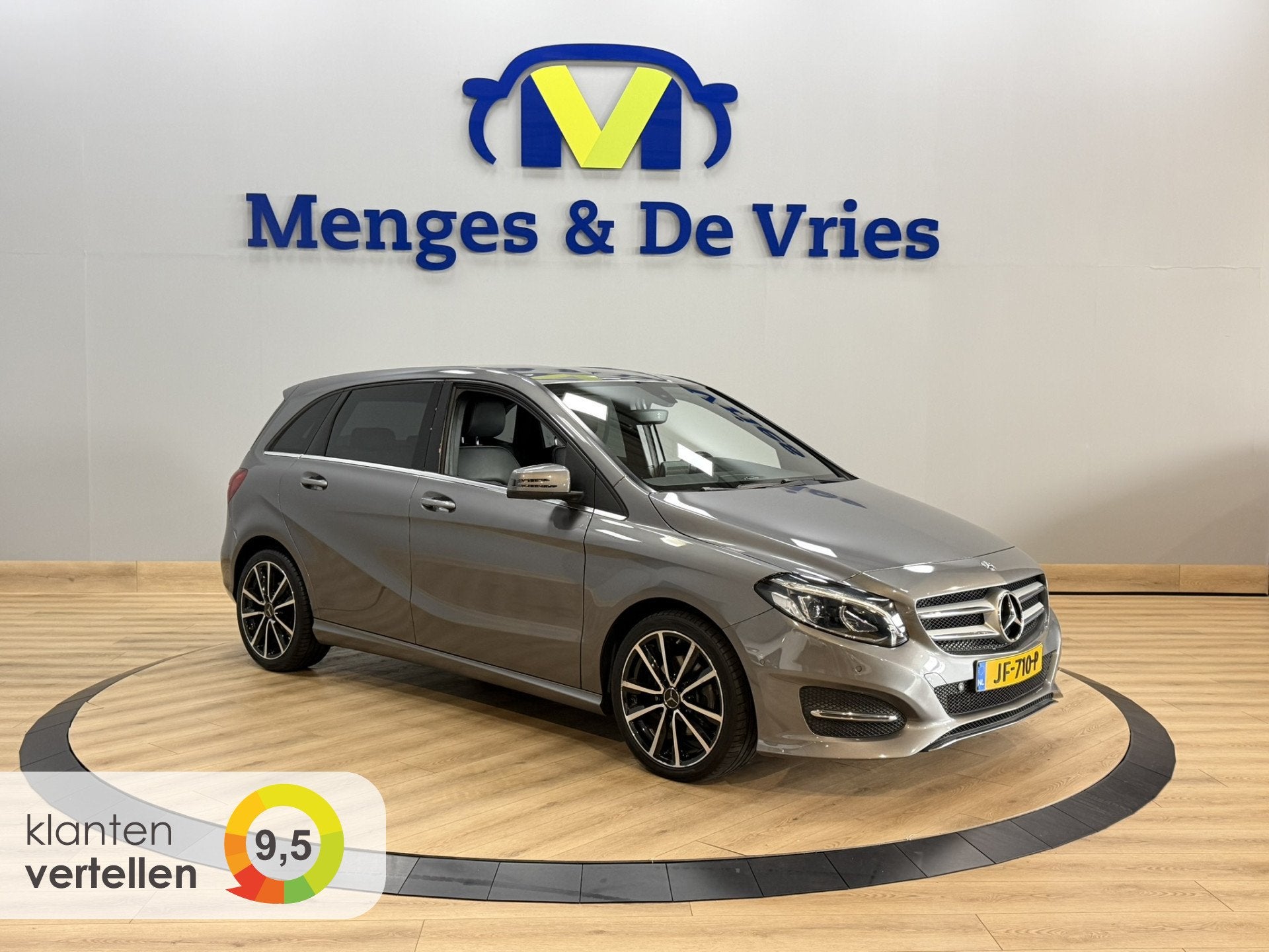 Mercedes-Benz B-Klasse 180 Ambition Airco | LED | Cruise Con, 12 maanden, Gebruikt, 4 cilinders, Leder en Stof