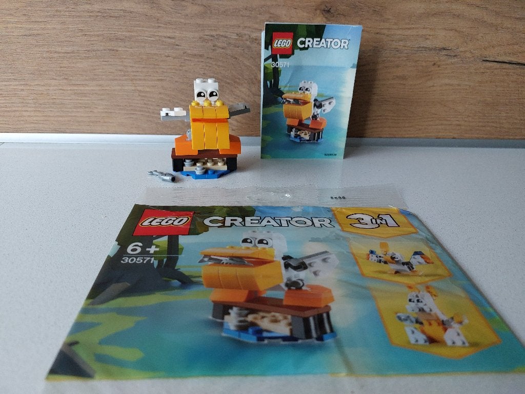 Lego 30571 Creator – Pelikaan (3in1), Lego, Compleet, Ophalen of Verzenden, Zo goed als nieuw
