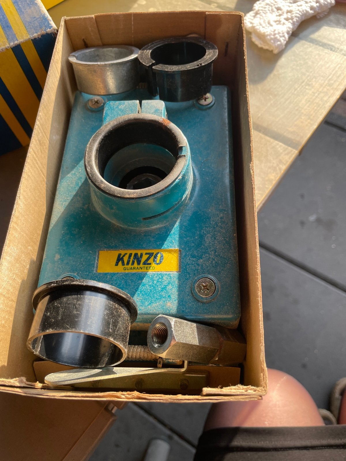 Kinzo Schuurvoet - Vintage Vlakschuurmachine Opzetstuk, Ophalen of Verzenden, Gebruikt, Vlakschuurmachine