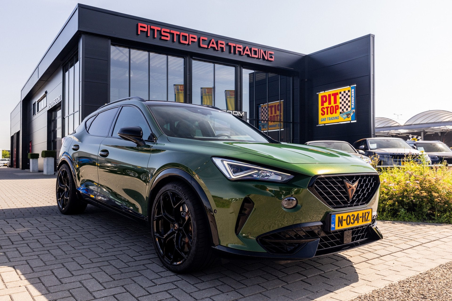 Cupra Formentor 2.0 TSI 4DRIVE, 310 PK, VZ5 Remmen, Green PP, Auto's, Cupra, Automaat, 4 cilinders, Leder en Stof, Zwart