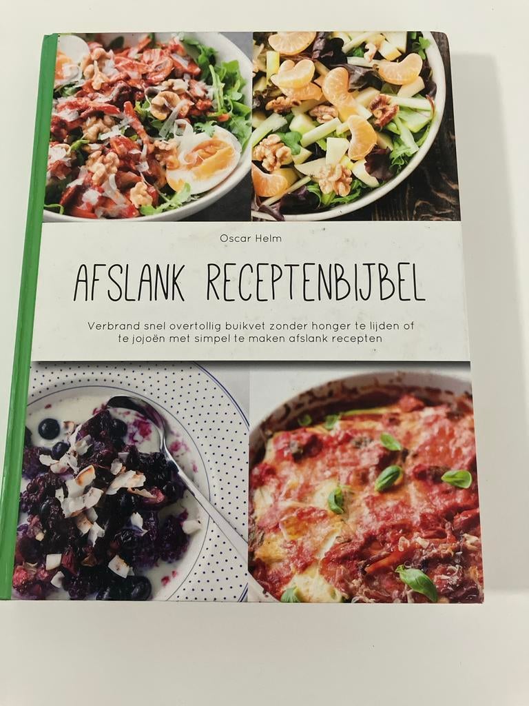 Afslank Receptenbijbel - Oscar Helm (Gezond Koken), Hoofdgerechten, Ophalen of Verzenden, Zo goed als nieuw, Gezond koken