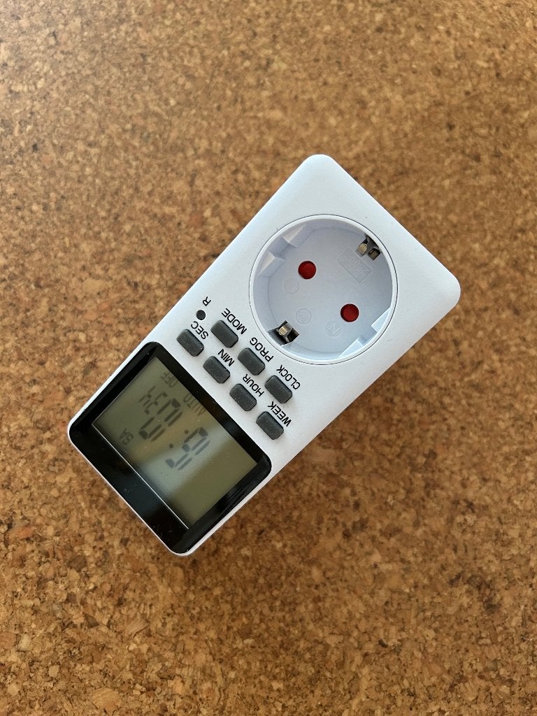 Stekkerdoos automatisch timer programmeerbaar veiligheid, Ophalen of Verzenden, Nieuw, Stopcontact