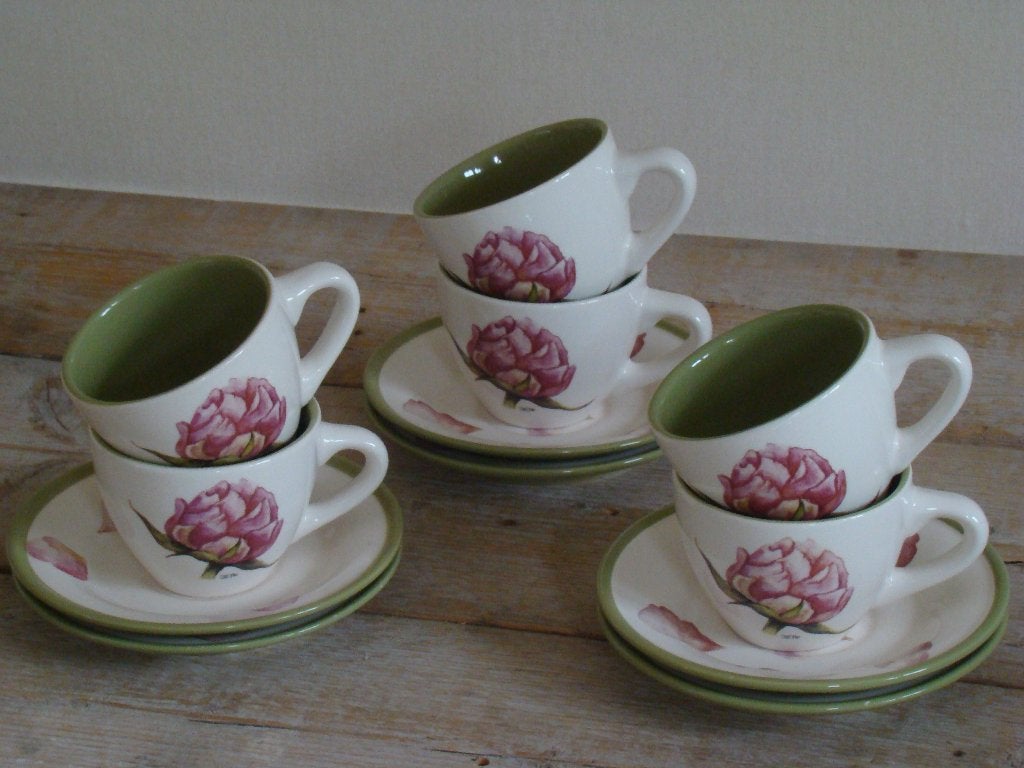 Servies, Jet (by Ter Steege), PEONY, Overige typen, Ophalen of Verzenden, Zo goed als nieuw, Overige stijlen