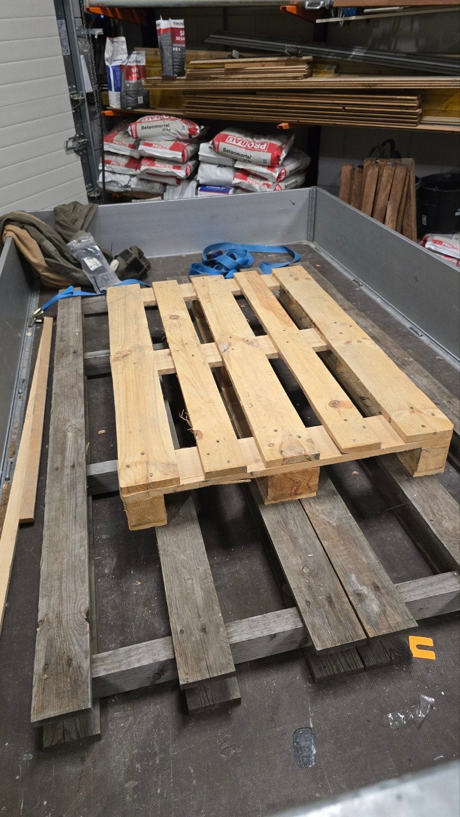 Gebruikte Pallet en Houten Planken, Ophalen, Gebruikt, 25 tot 50 mm, Plank