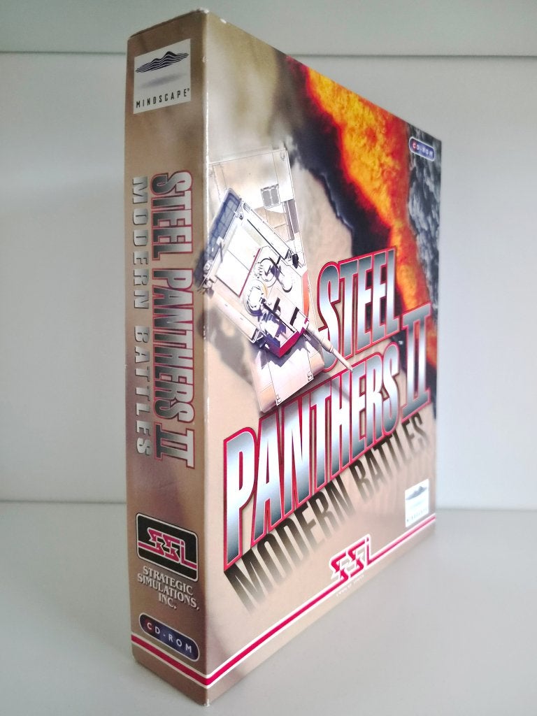 Steel Panthers II - PC Big Box, Spelcomputers en Games, Games | Pc, 1 speler, Ophalen of Verzenden, Zo goed als nieuw, Strategie en Constructie