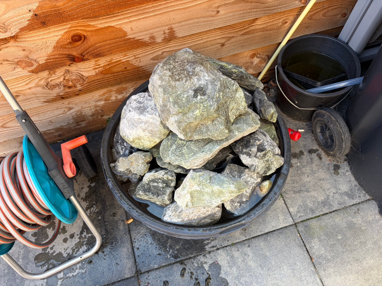 Aquarium stenen ardenner breuksteen +- 150 kilo, Dieren en Toebehoren, Ophalen, Zo goed als nieuw, Plant(en), Steen of Hout