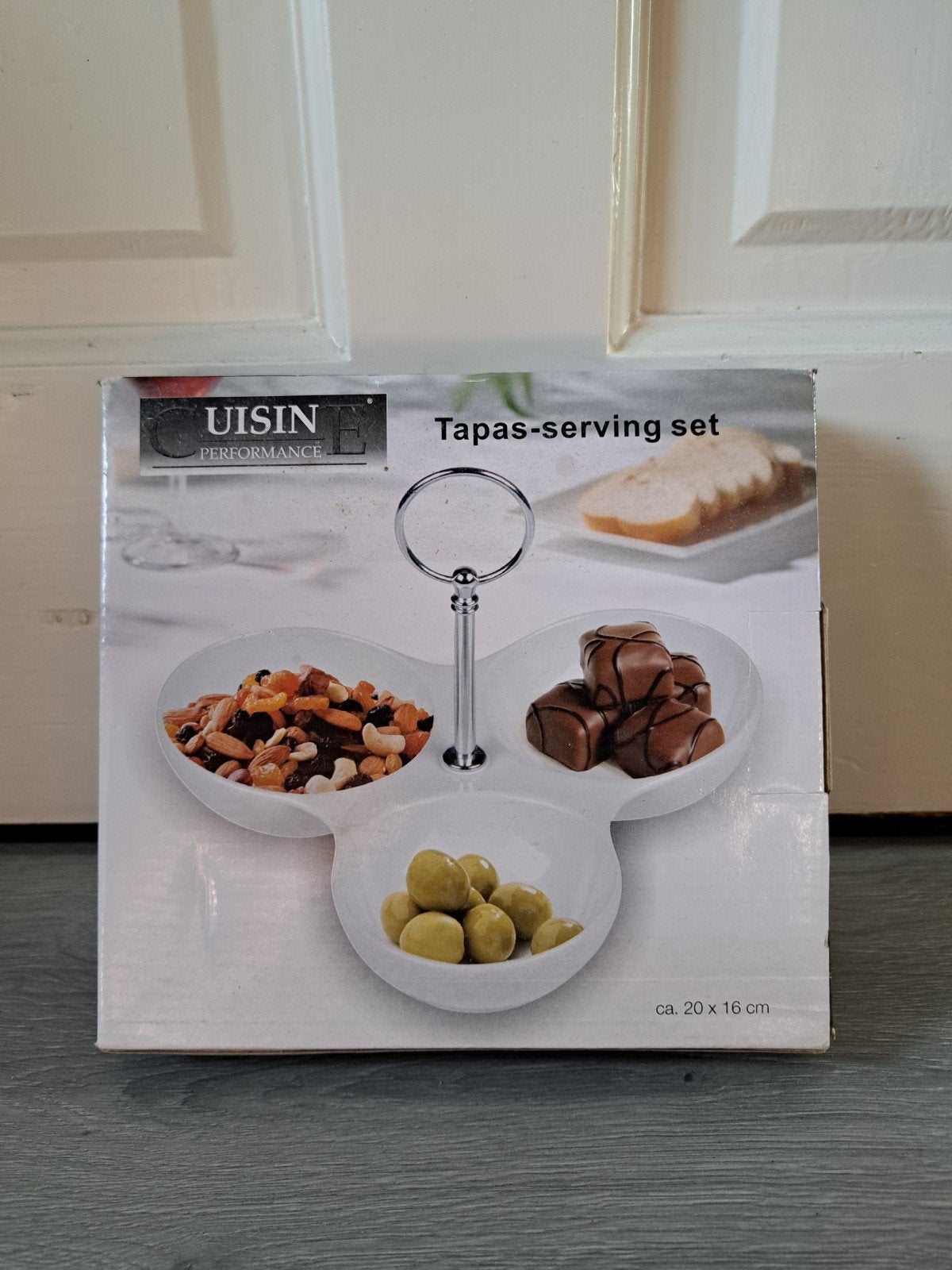 Nieuw Uisin Performance Tapas Serveerset in doos, Ophalen, Nieuw, Steen/keramiek, Wit