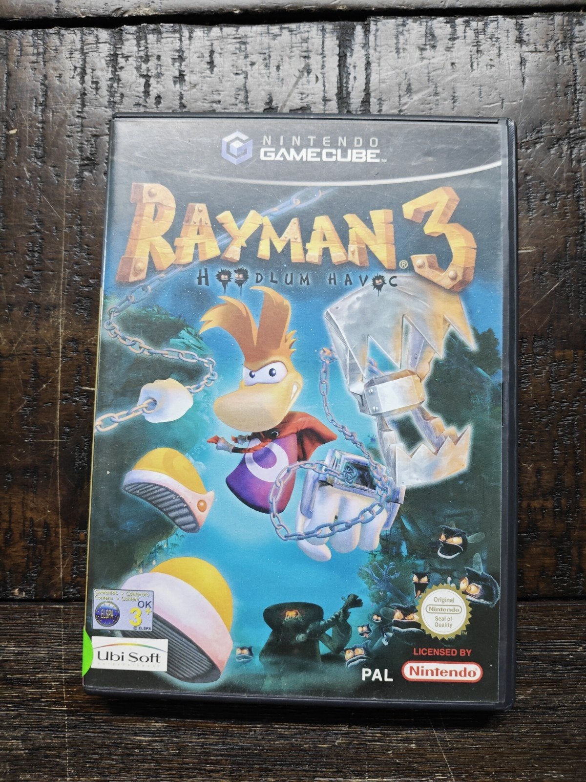 Rayman 3 Hoodlum Havoc GameCube, Ubisoft, Gebruikt, Ubisoft Entertainment S.A., 2 Cité de l'Innovation, 93696 Pantin Cedex, France