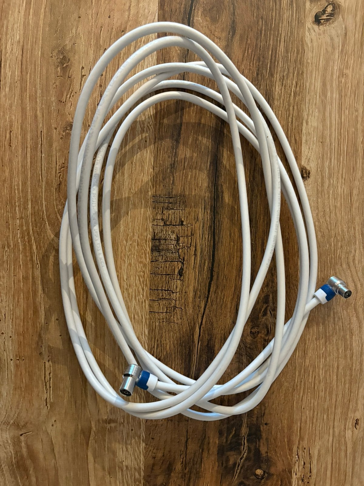 Koka 9ECA coax kabel - 5m, Ophalen, Zo goed als nieuw, Coaxiale kabel