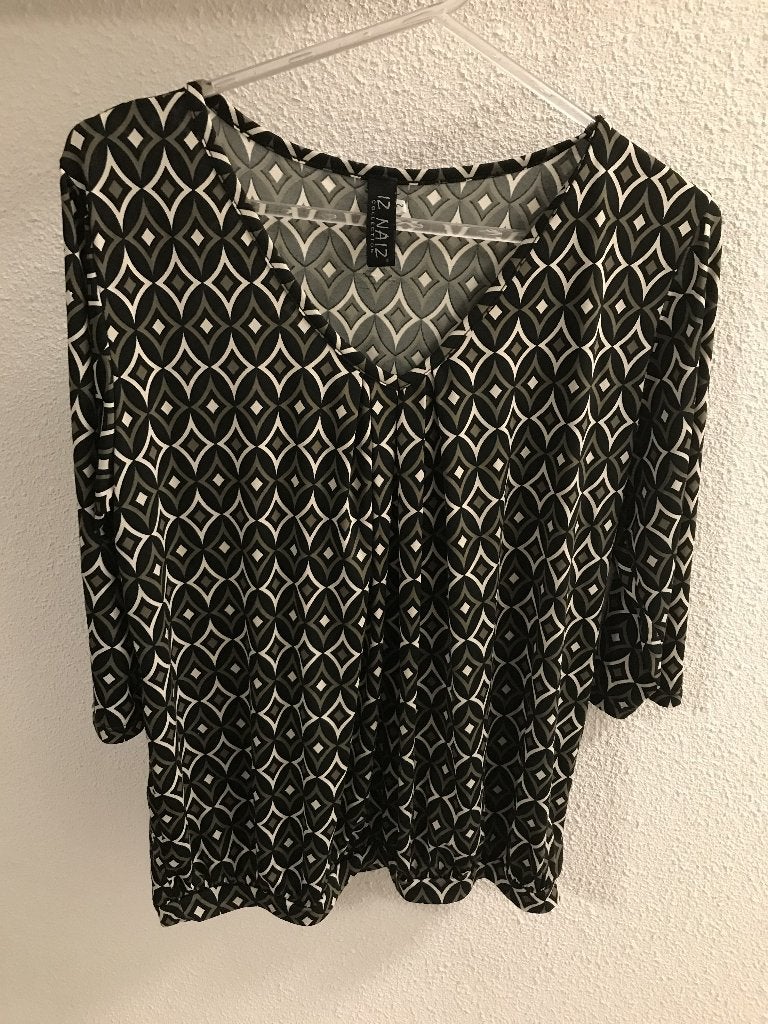shirt IZ NAIZ, Verzenden, Maat 42/44 (L), Korte mouw, Gedragen