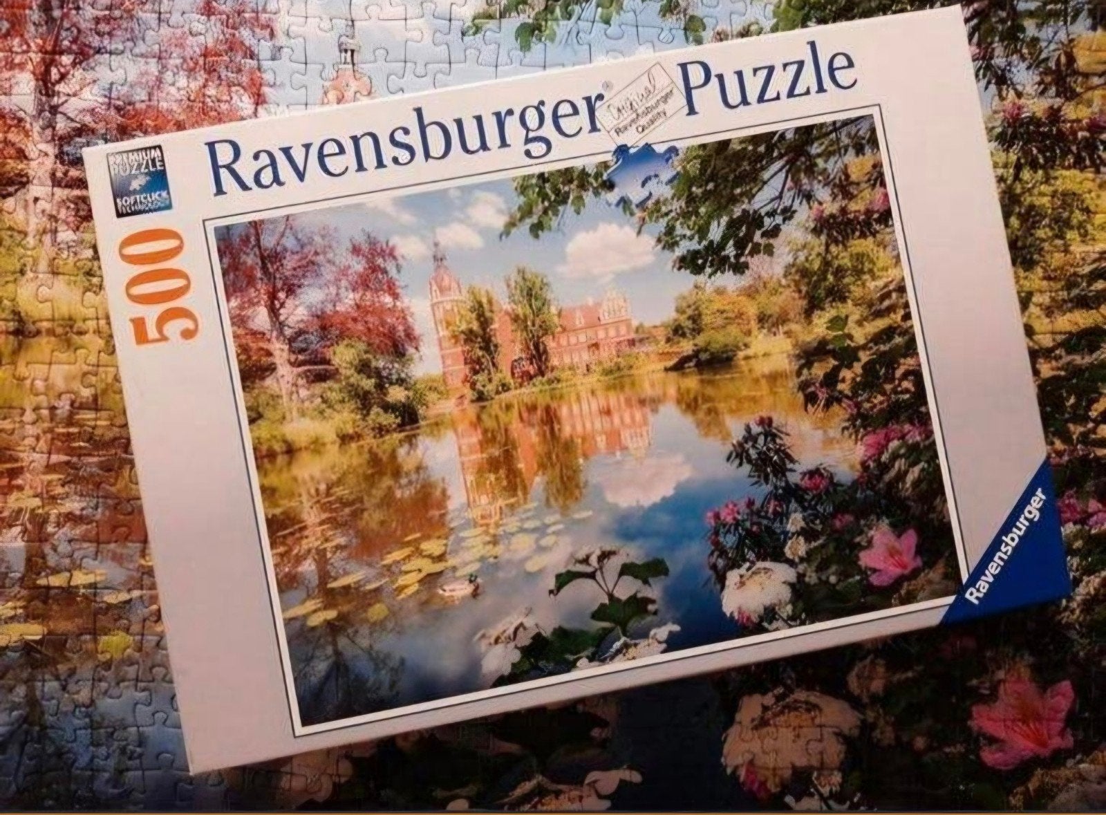 Ravensburger, Sprookjesachtig slot Muskau 500 stukjes, Ophalen of Verzenden, Minder dan 500 stukjes, Zo goed als nieuw, Legpuzzel